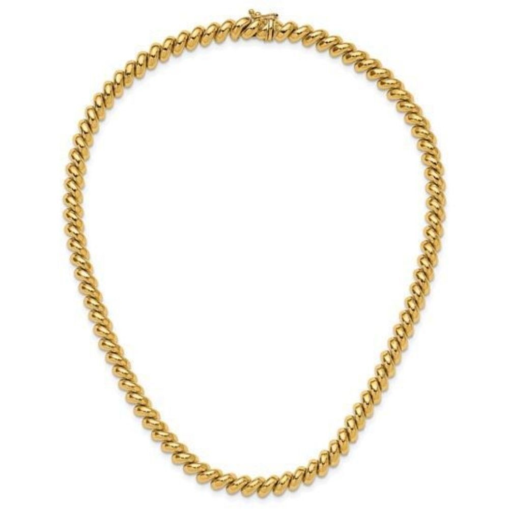 14k Polished San Marco Necklace
